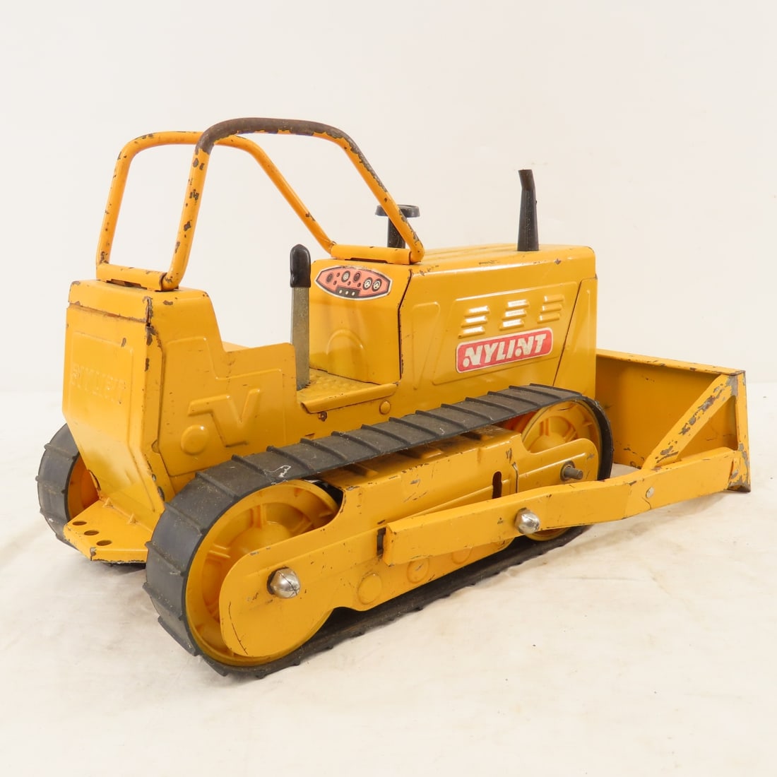 Vintage Nylint Bulldozer- Blade Lift Works - 5