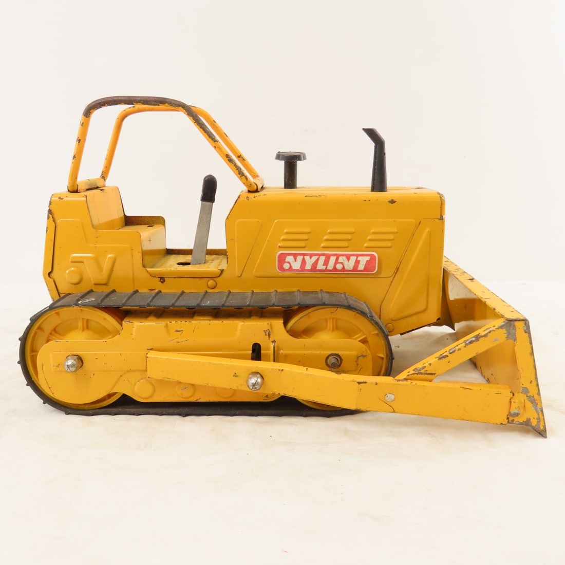 Vintage Nylint Bulldozer- Blade Lift Works - 6