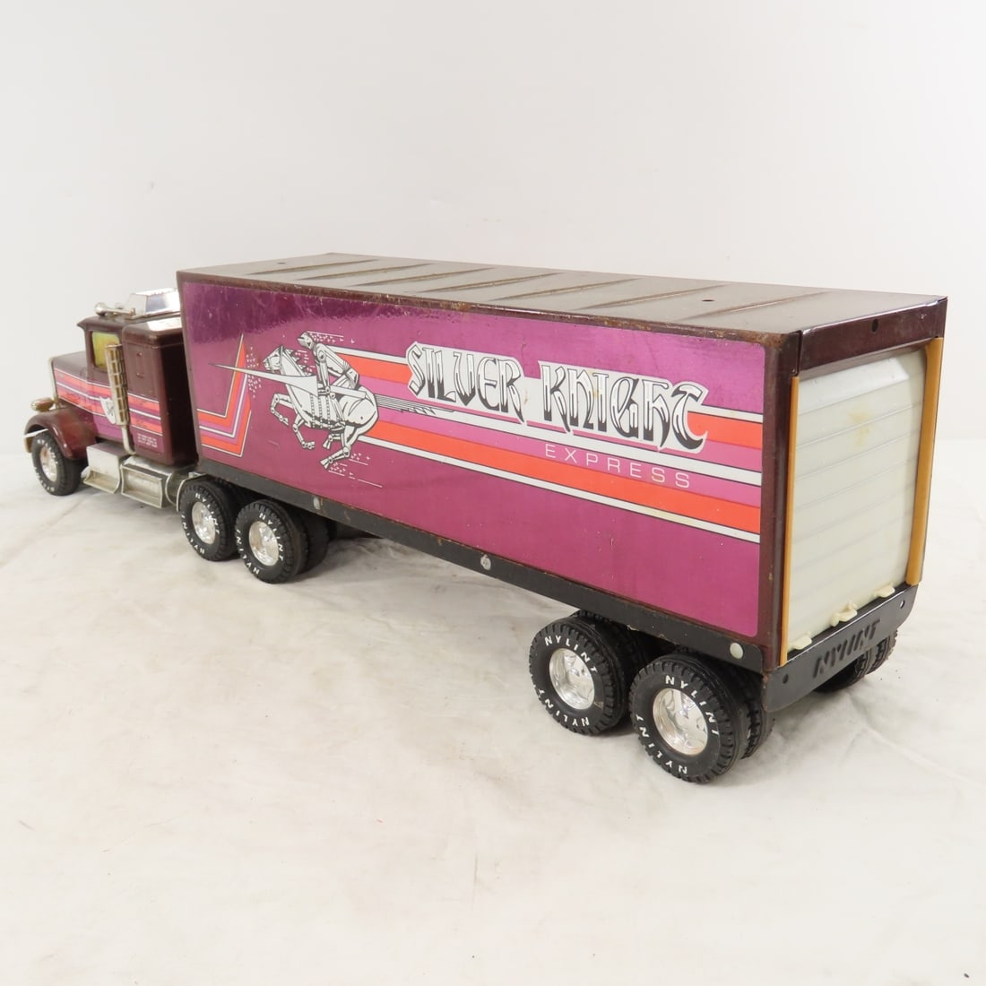 2 Nylint Silver Knight Semi Trucks & Trailers - 19
