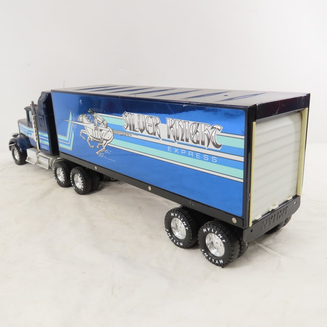 2 Nylint Silver Knight Semi Trucks & Trailers - 4