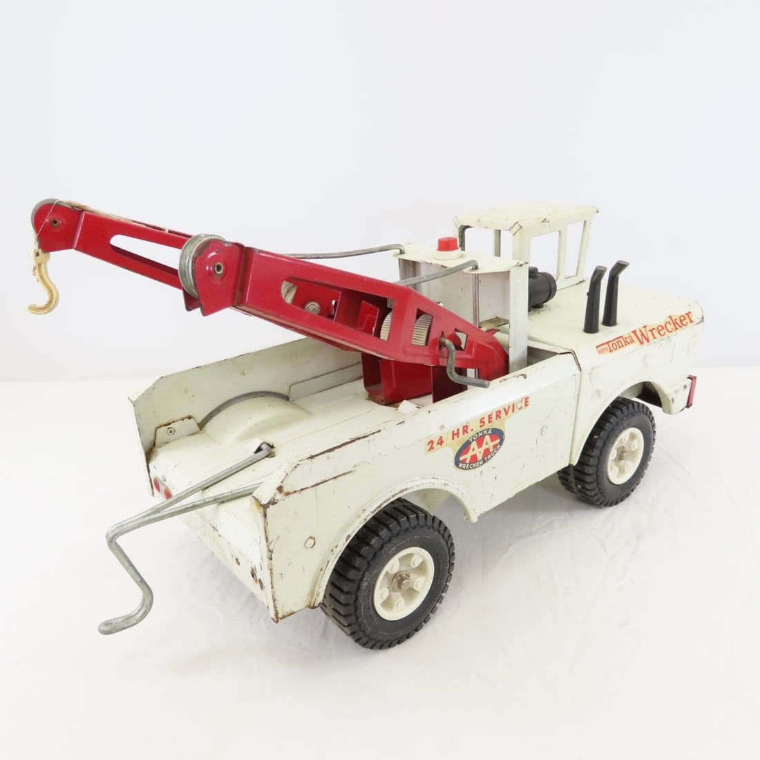 Original 1970 Mighty Tonka Wrecker- Double Boom - 5