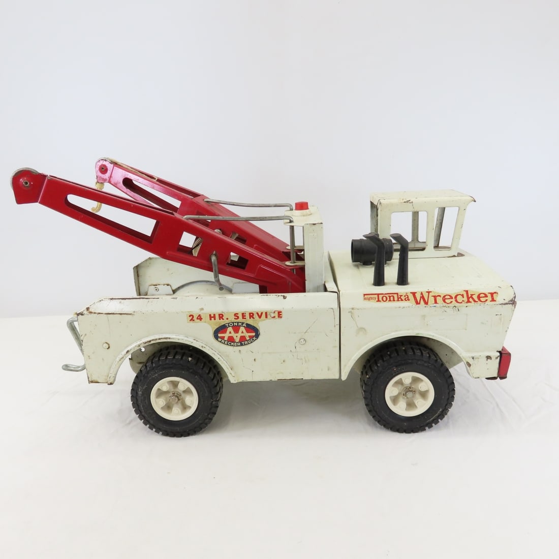 Original 1970 Mighty Tonka Wrecker- Double Boom - 6