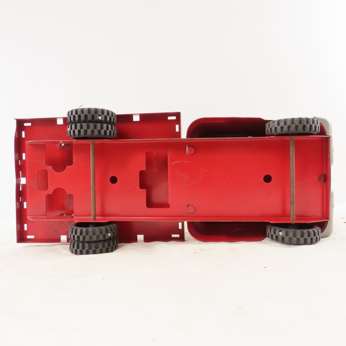 Original Structo Pressed Steel Flat Bed - 10