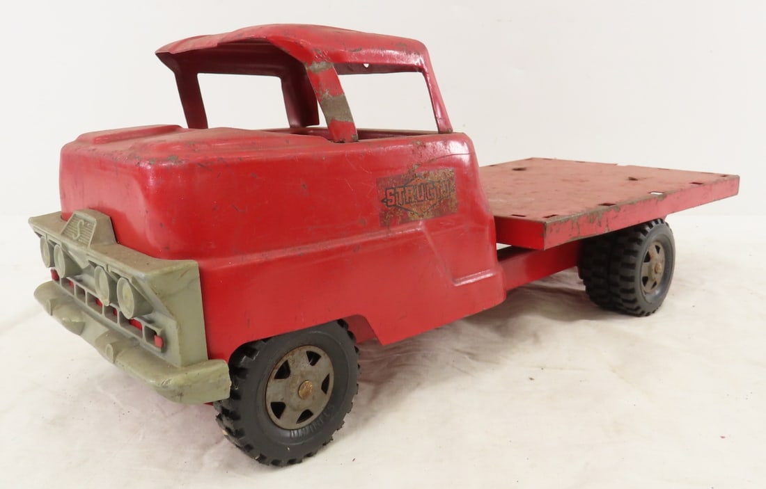 Original Structo Pressed Steel Flat Bed (1 of 13)