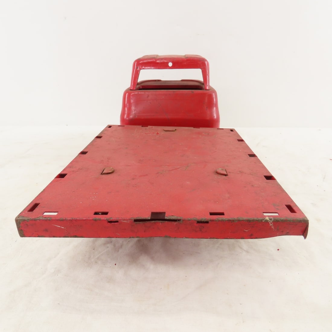 Original Structo Pressed Steel Flat Bed - 4