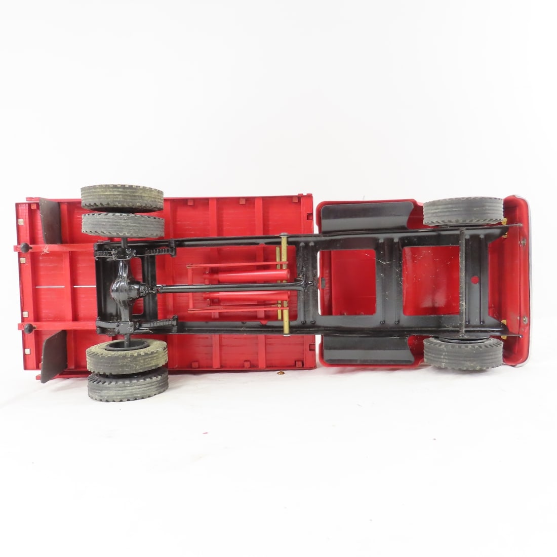 Custom Pressed Steel Tonka Livestock Truck - 10