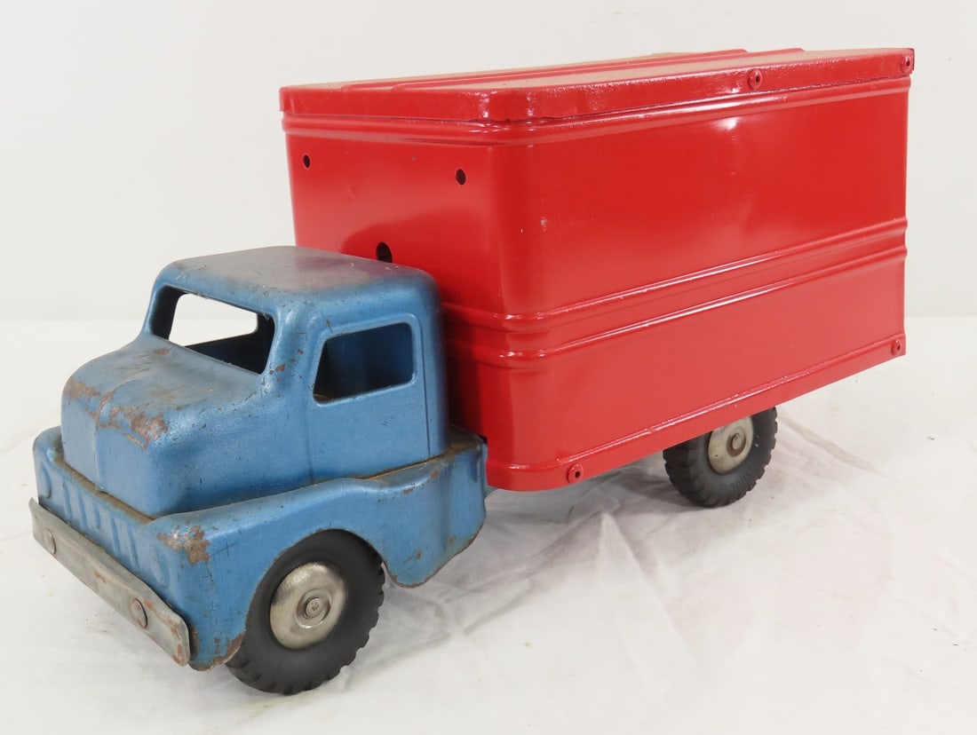 Original Structo Pressed Steel US Mail Truck (1 of 11)
