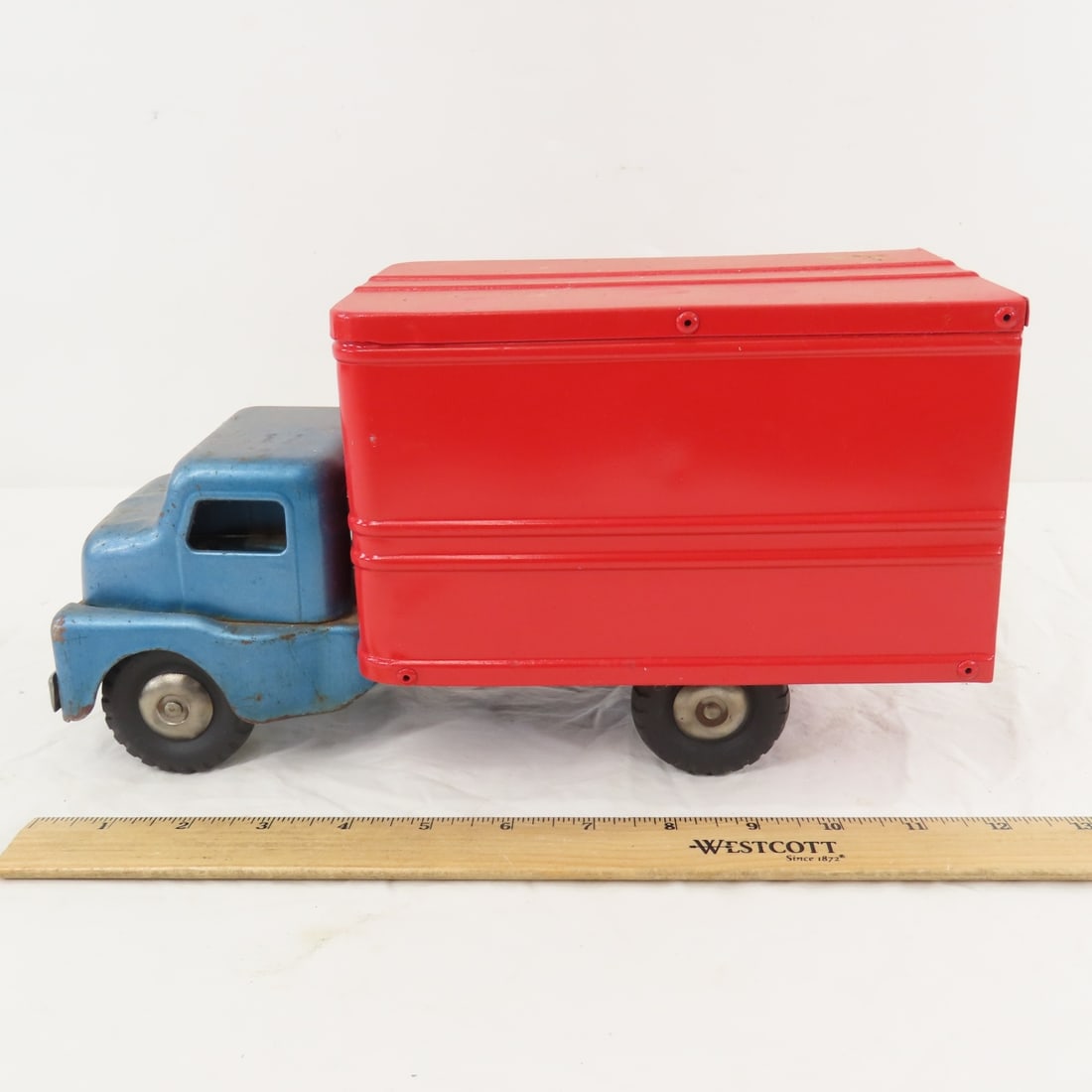 Original Structo Pressed Steel US Mail Truck - 2