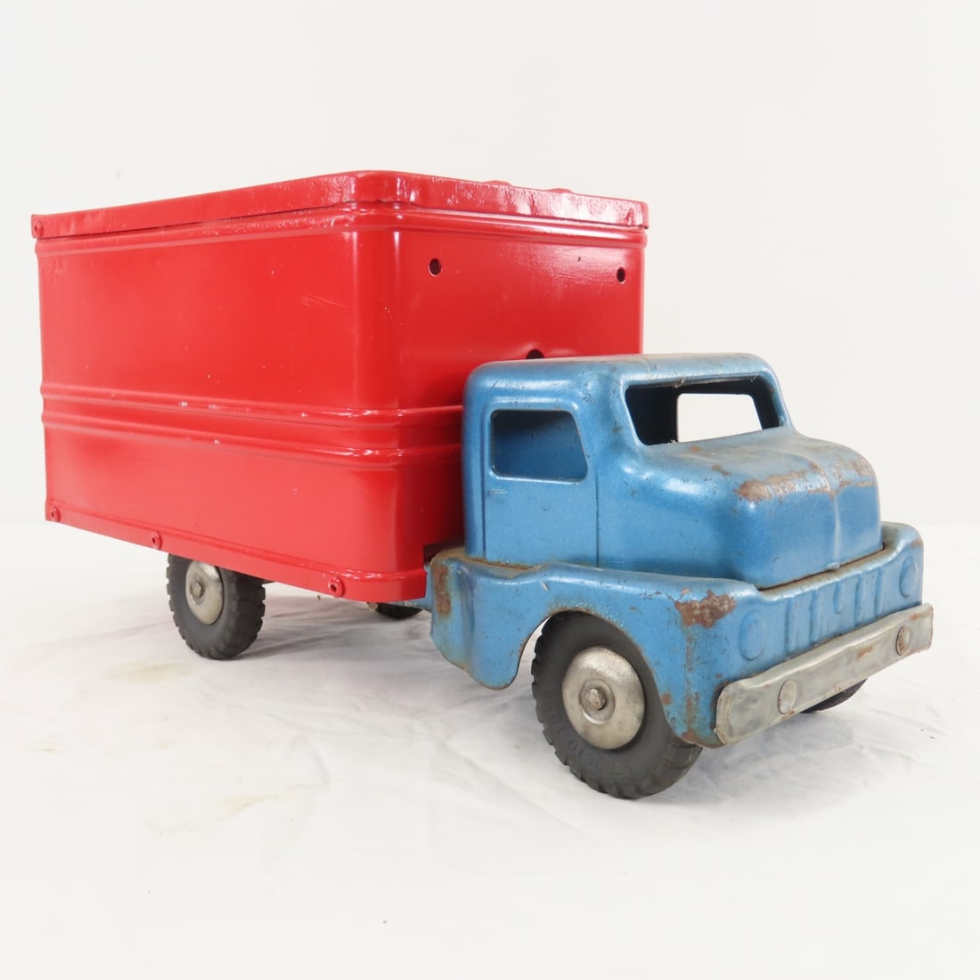 Original Structo Pressed Steel US Mail Truck - 7