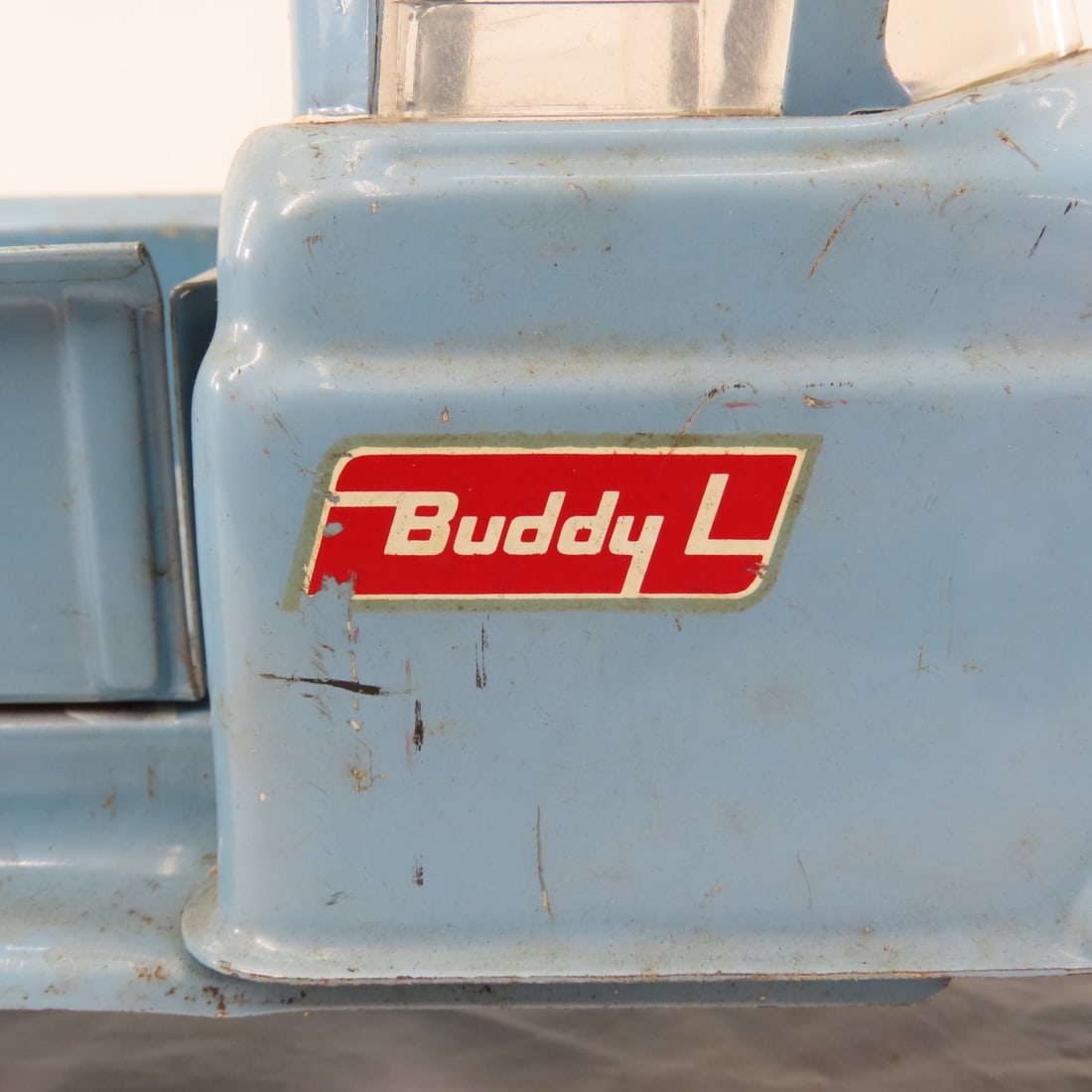 Original Buddy L Blue Pressed Steel Pick Up Truck - 11