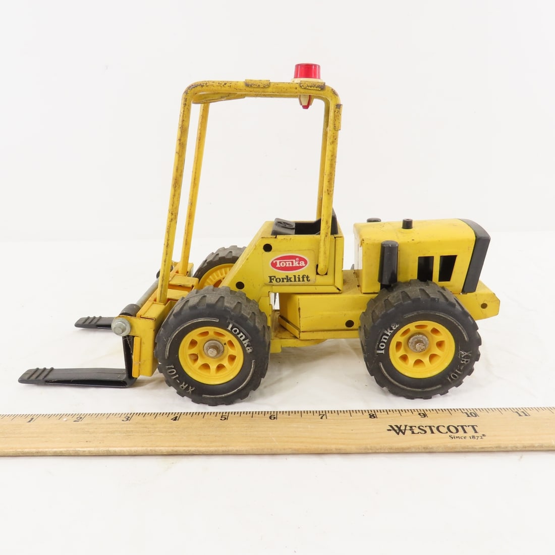 Original Tonka Pressed Steel XR-101 Fork Lift - 2