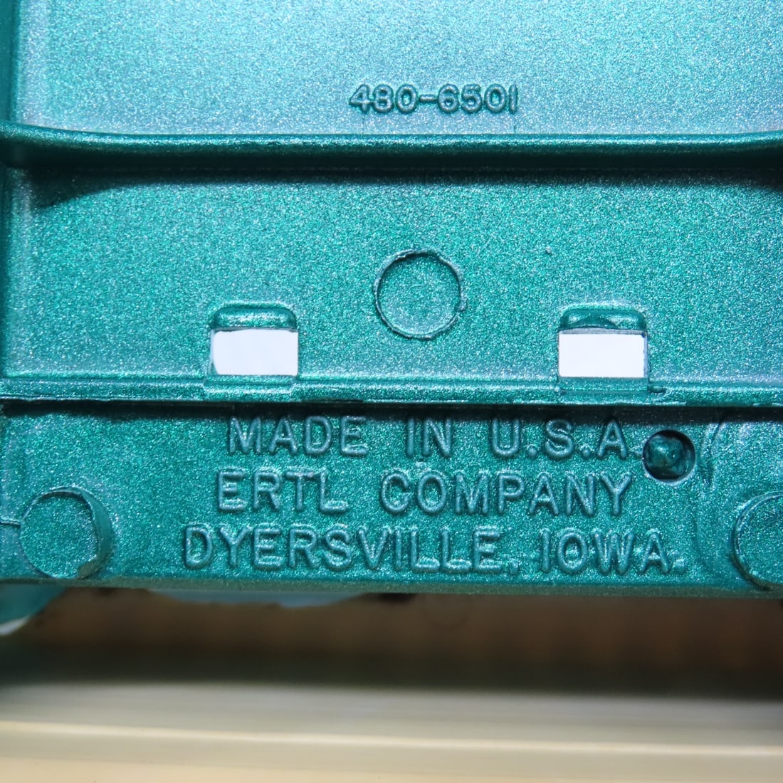 Restored ERTL Pressed Steel Flat Bed Truck - 11