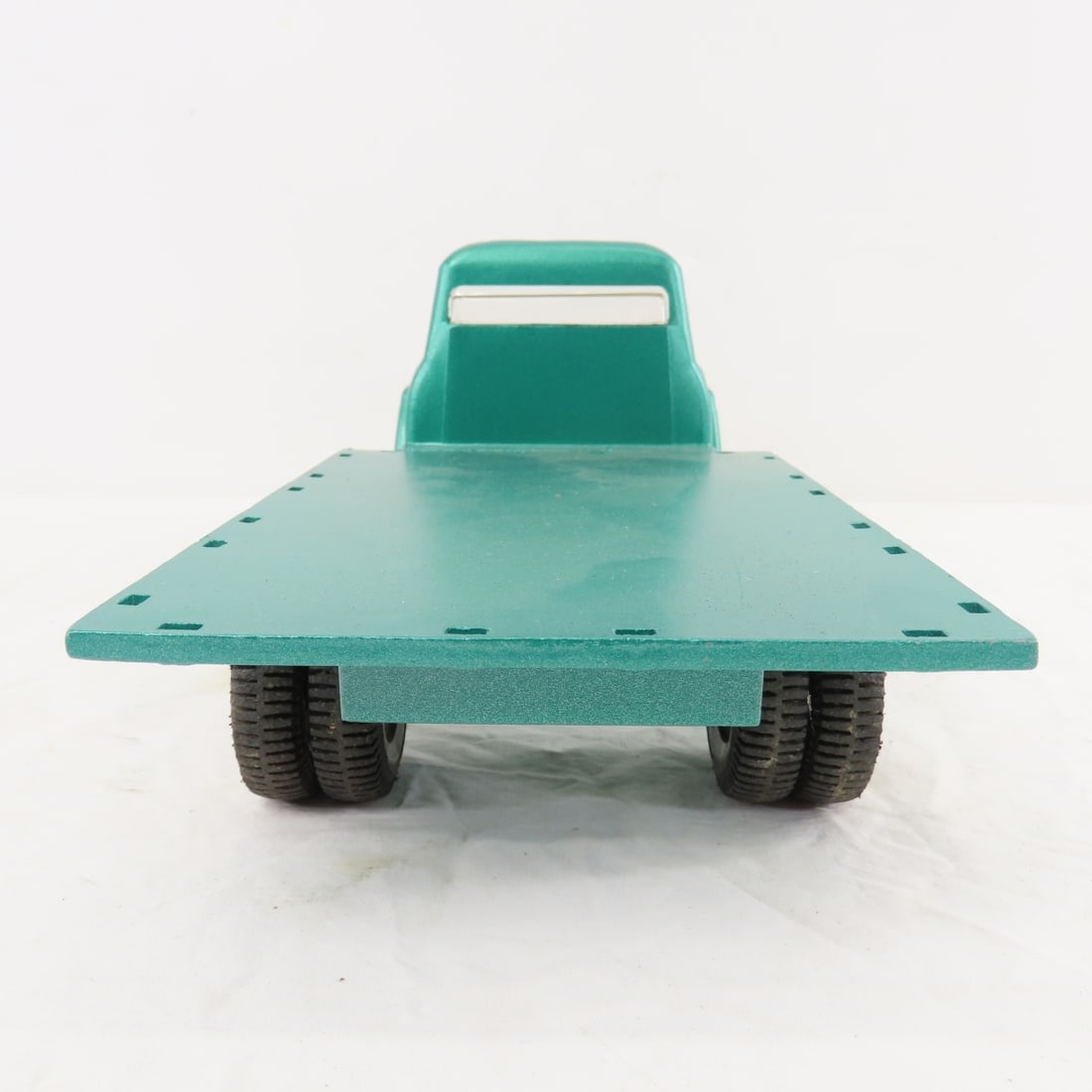 Restored ERTL Pressed Steel Flat Bed Truck - 4
