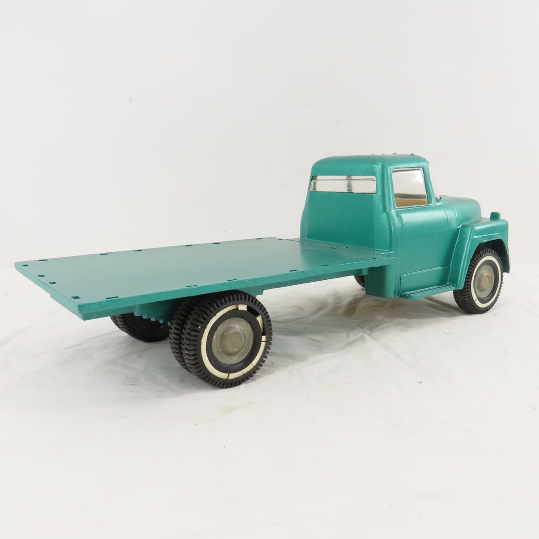 Restored ERTL Pressed Steel Flat Bed Truck - 5