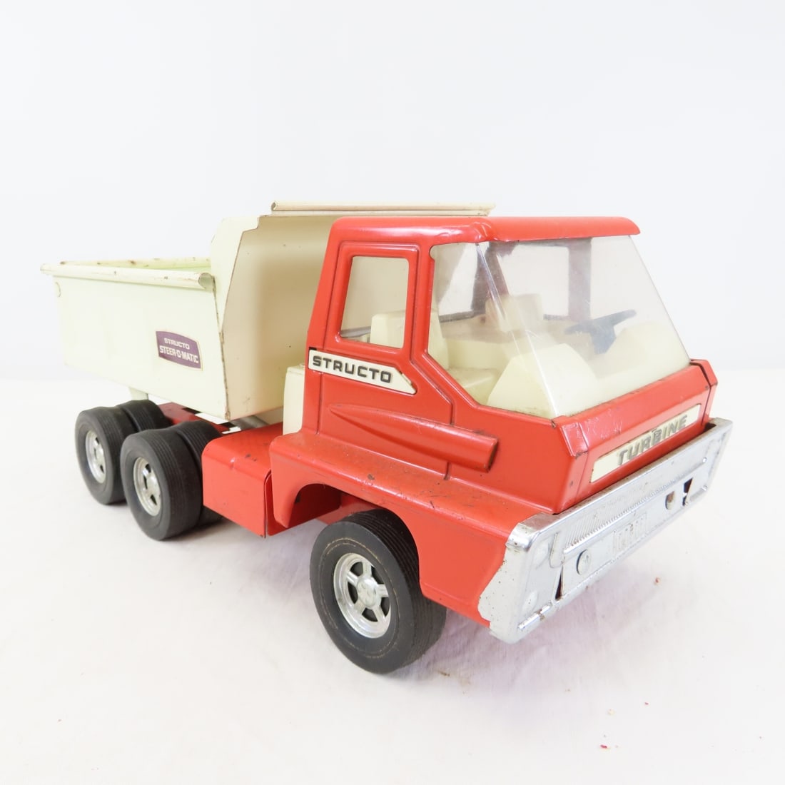 Original Structo Steer-o-matic Turbine Dump Truck - 7