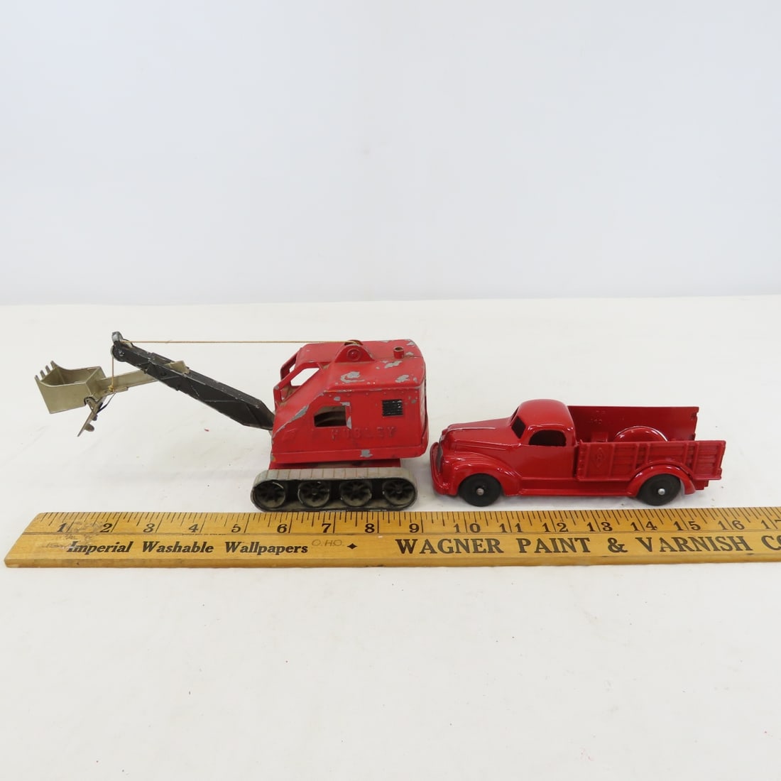 4 Vintage Hubley Vehicles, 2 are restored - 16