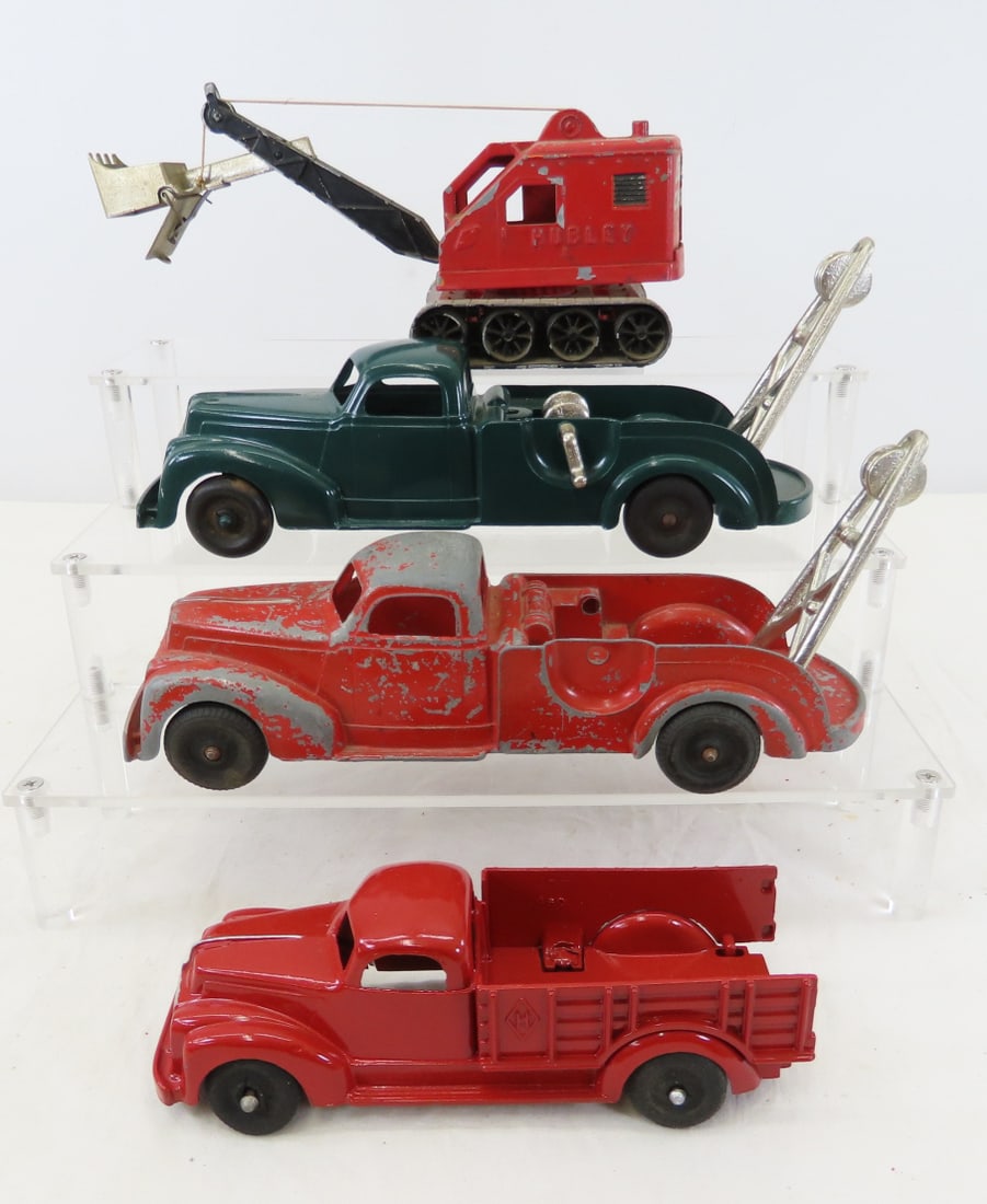 4 Vintage Hubley Vehicles, 2 are restored (1 of 20)