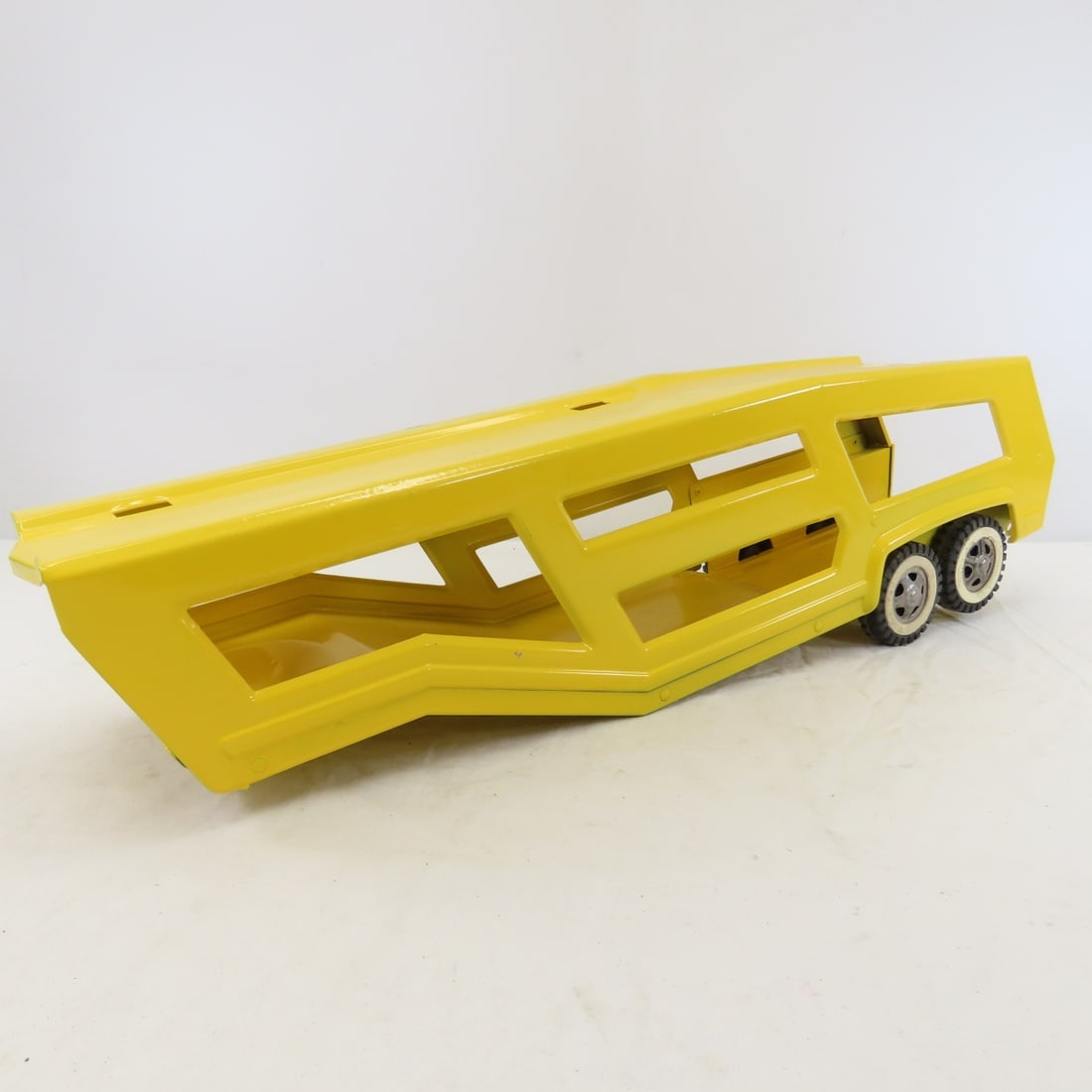 Tonka Toys Restored Car Hauler & #5 Fire Truck Cab - 16
