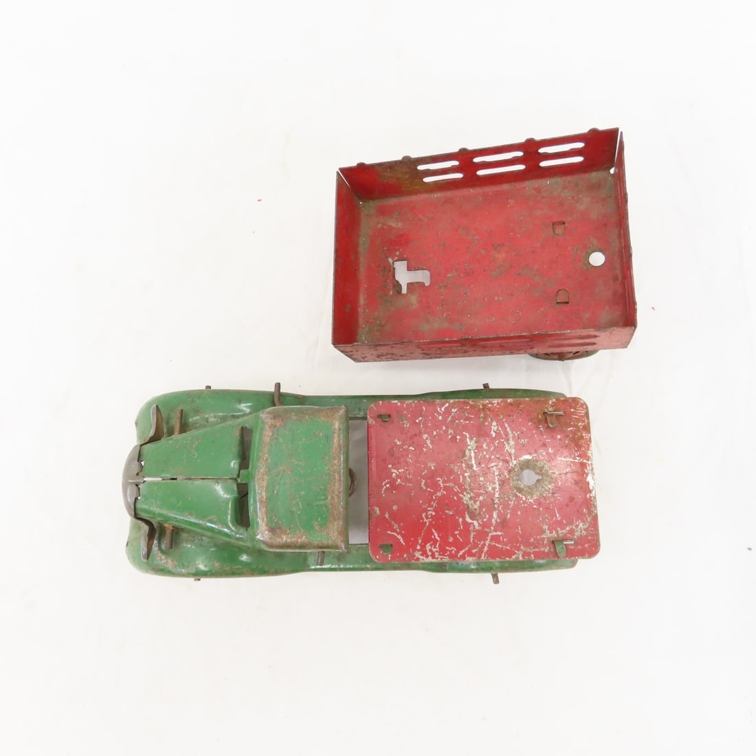 Vintage Wyandotte Truck with Small Trailer - 10