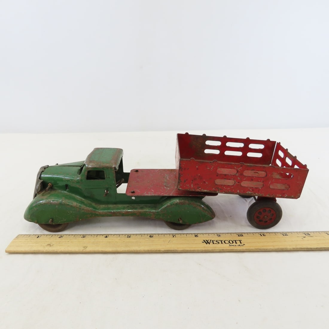 Vintage Wyandotte Truck with Small Trailer - 2