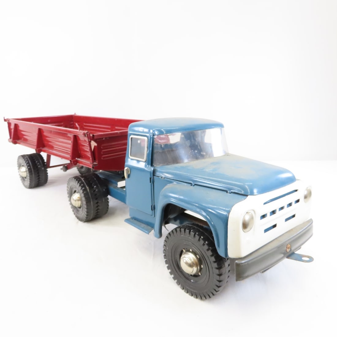 Vintage Soviet Era ZIL Truck & Trailer - 7