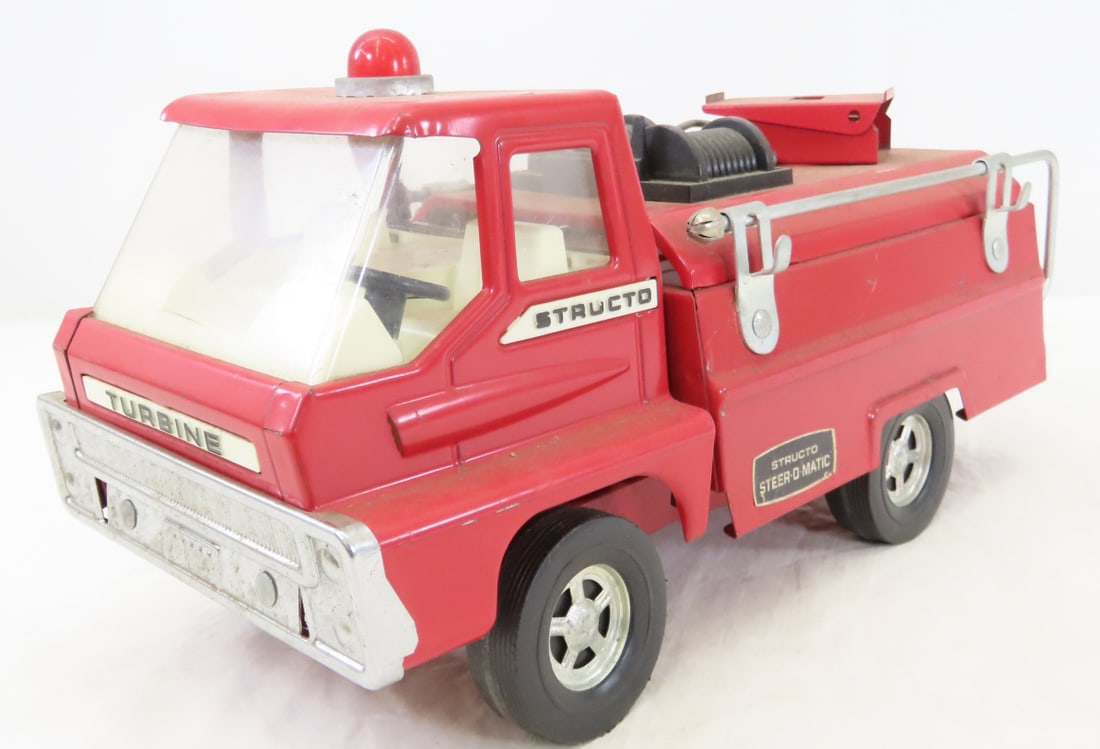 Structo Steer-o-Matic Turbine Fire Truck (1 of 17)