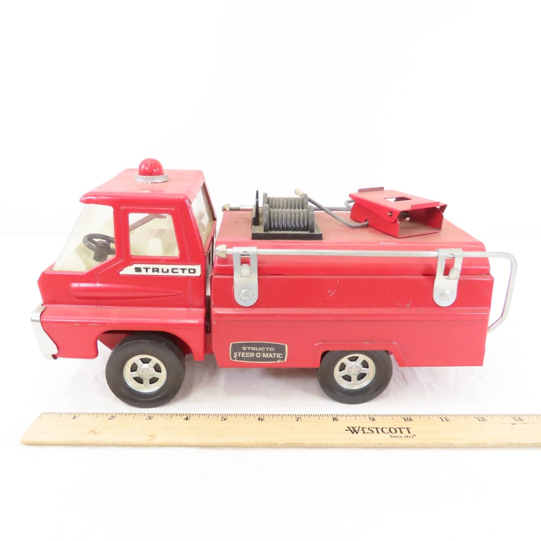 Structo Steer-o-Matic Turbine Fire Truck - 2