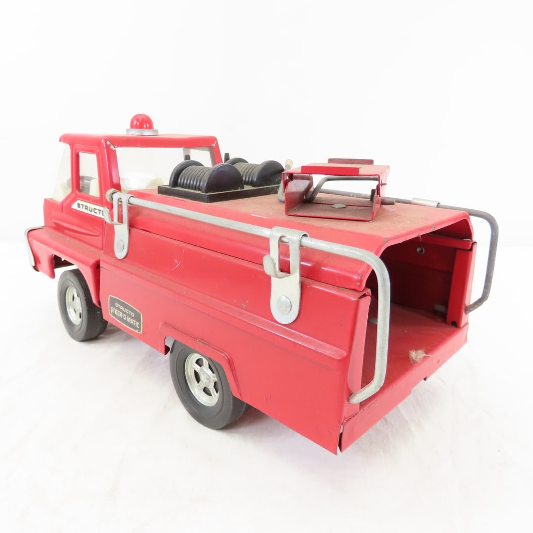 Structo Steer-o-Matic Turbine Fire Truck - 3