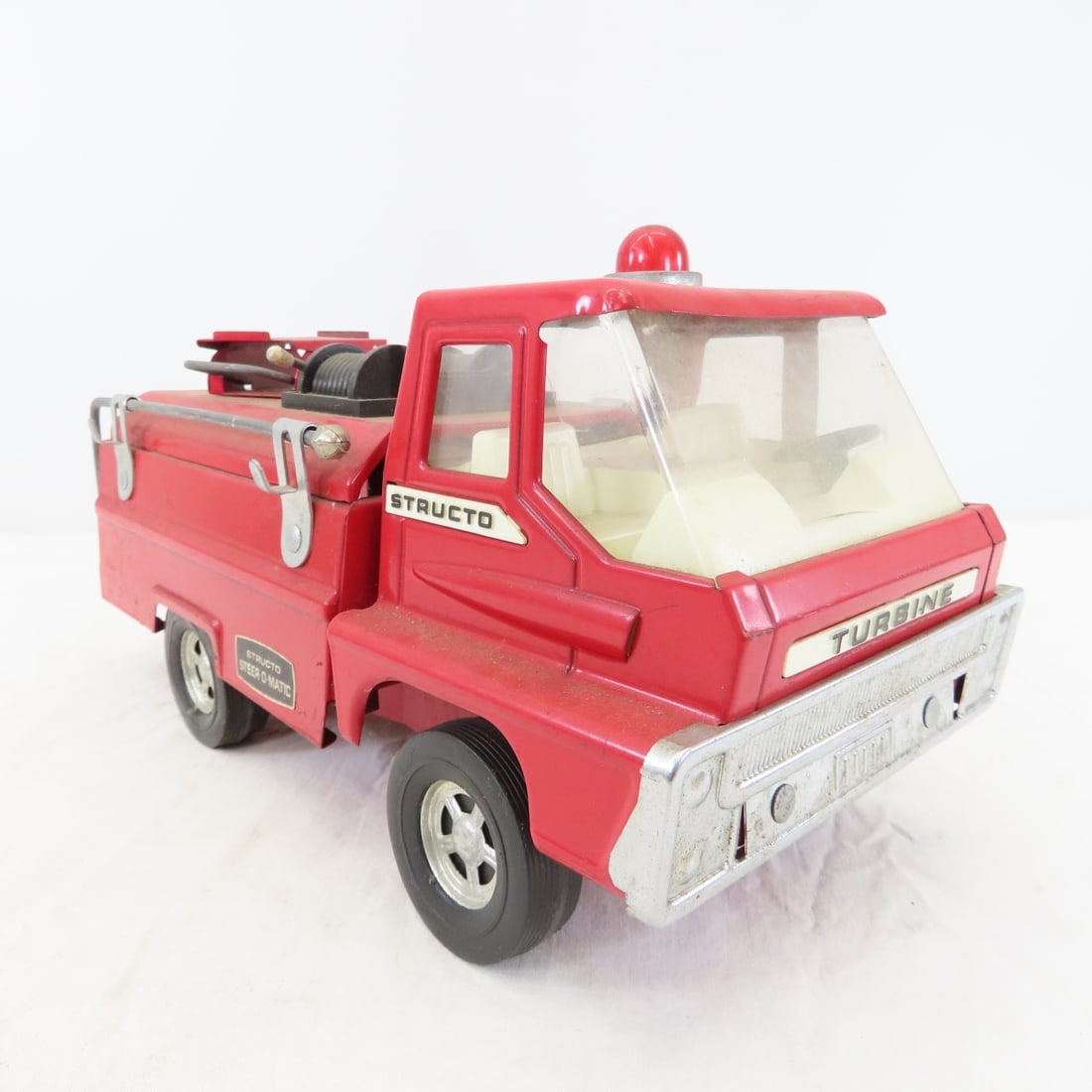Structo Steer-o-Matic Turbine Fire Truck - 7