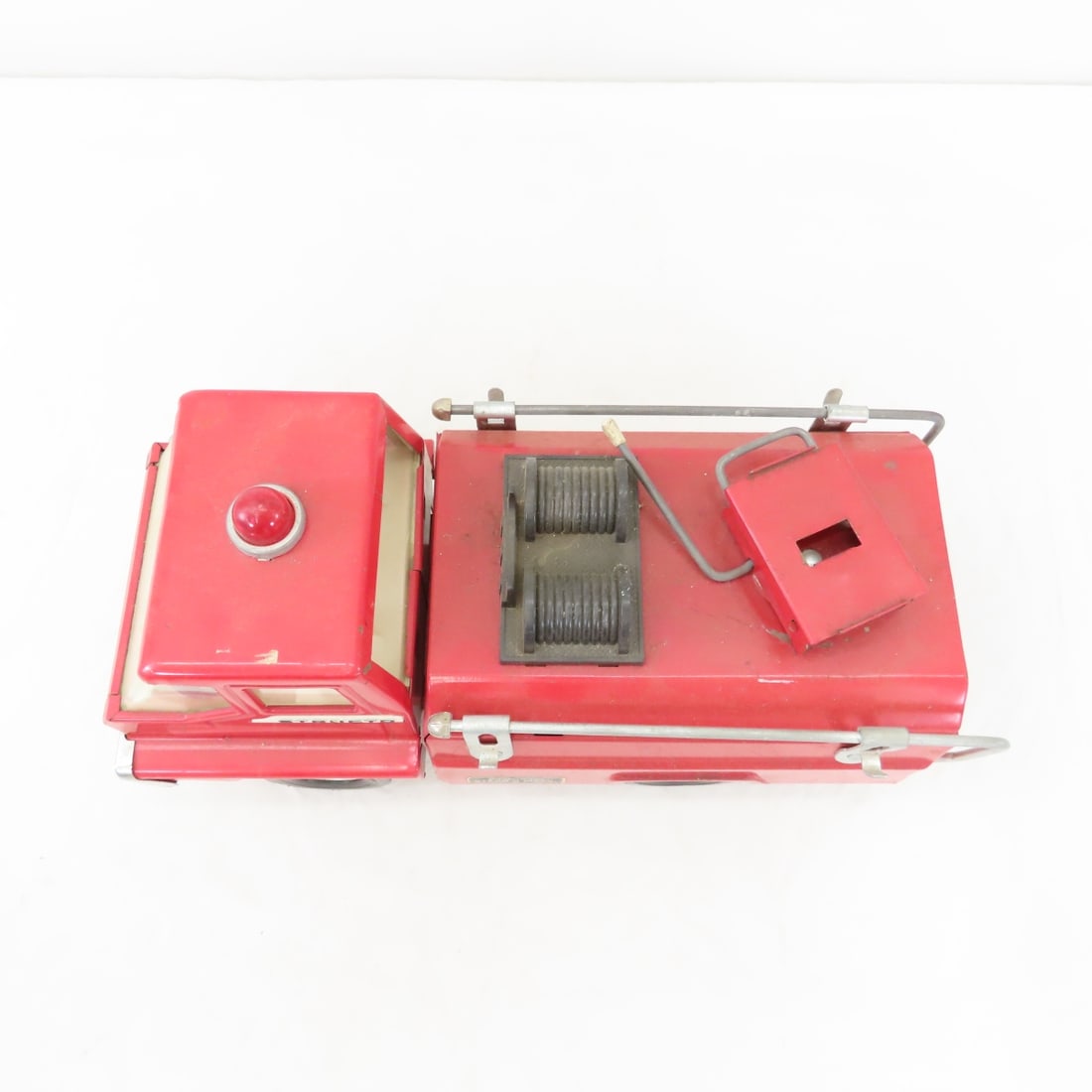Structo Steer-o-Matic Turbine Fire Truck - 9