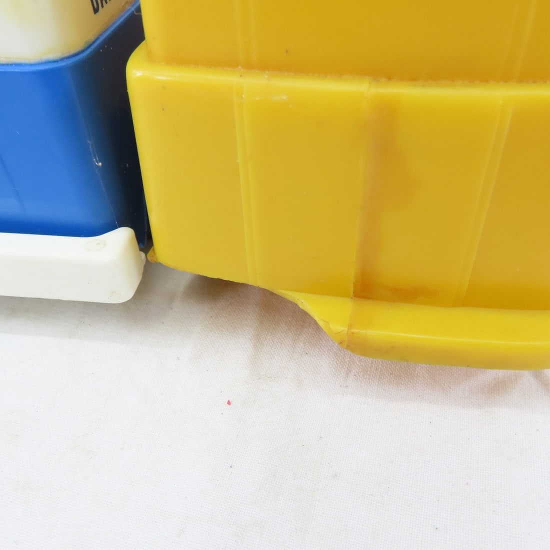 4 Vintage Plastic Dairy Delivery Van Banks - 8