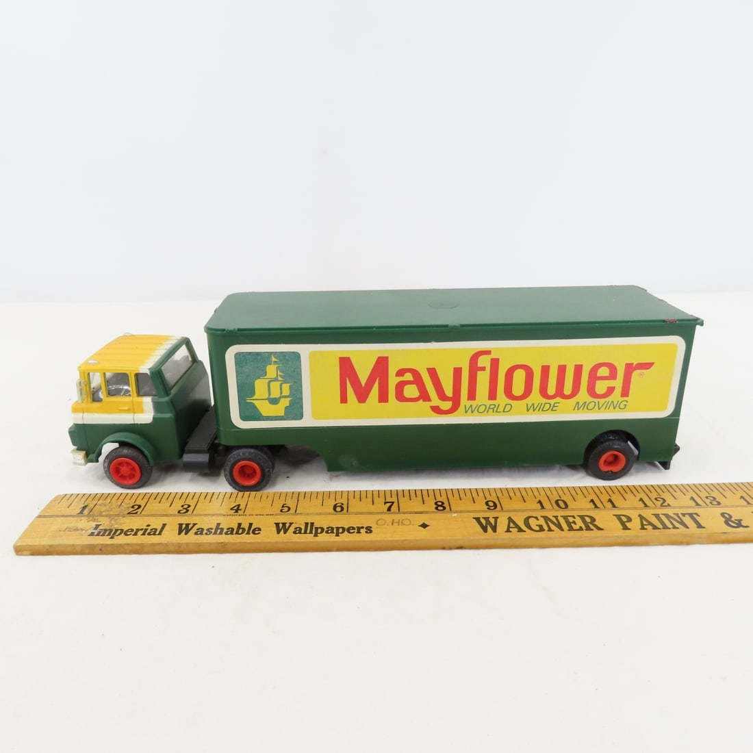 MARX Toys Mayflower Moving Semi Trucks - 3
