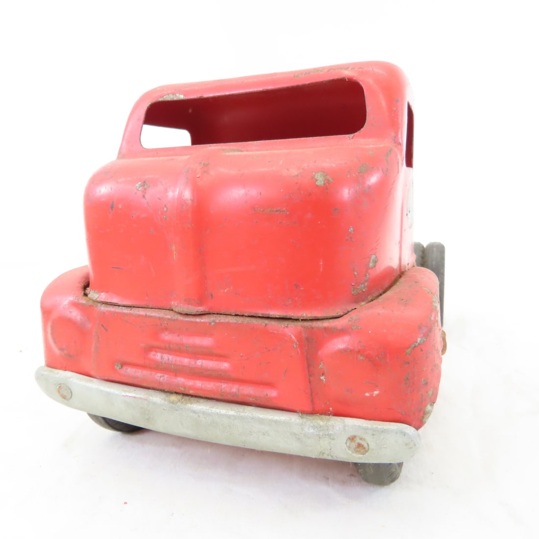 1950's Tonka Cab Over Truck & Flatbed Trailer - 12