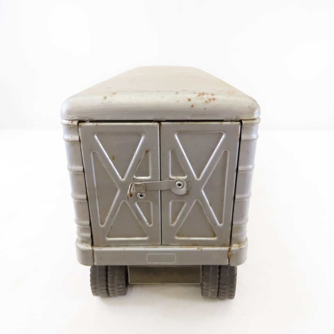 Custom Painted Buddy L Truck & MARX Sears Trailer - 4