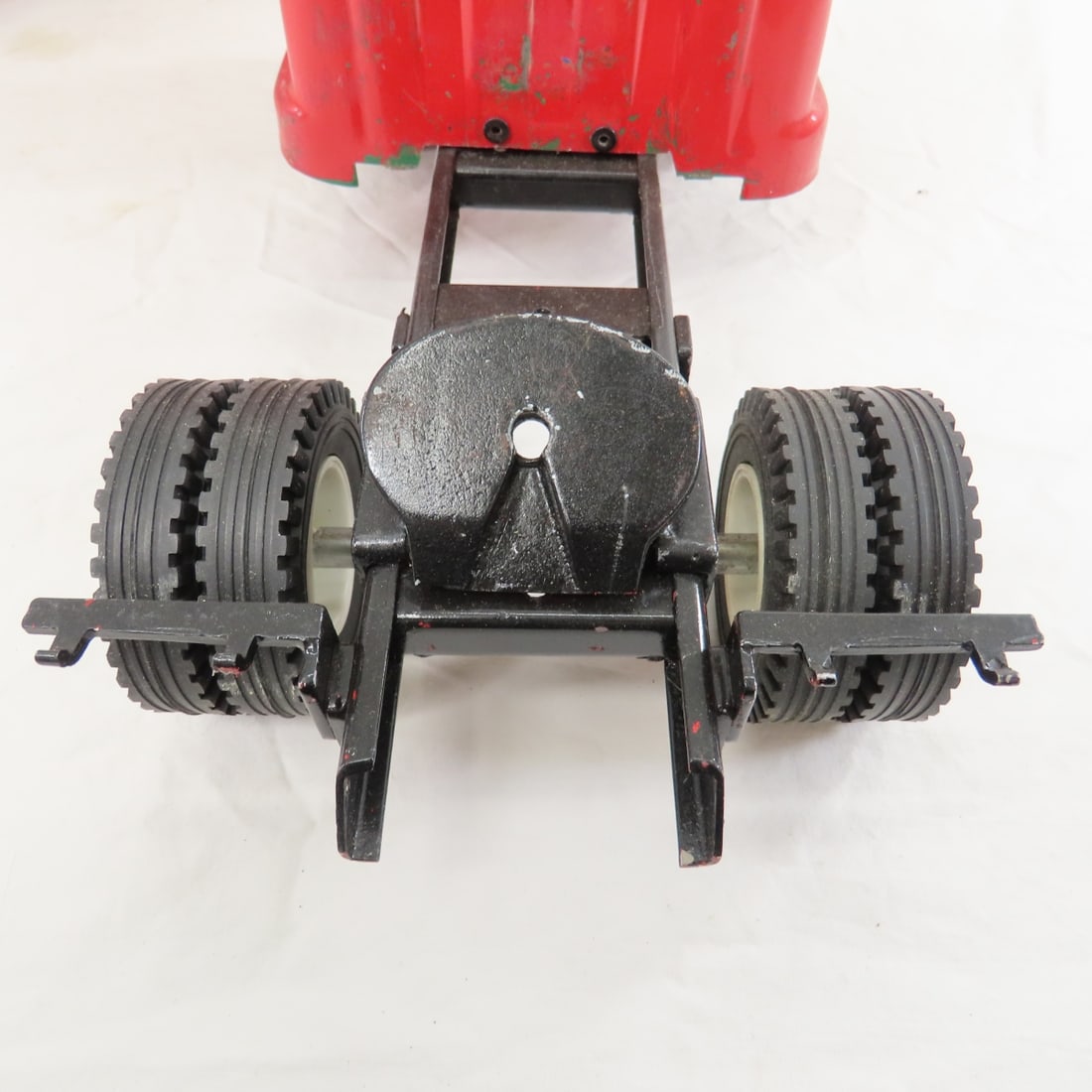 Structo & 2 Buddy L Trucks & ERTL Cattle Trailer - 13