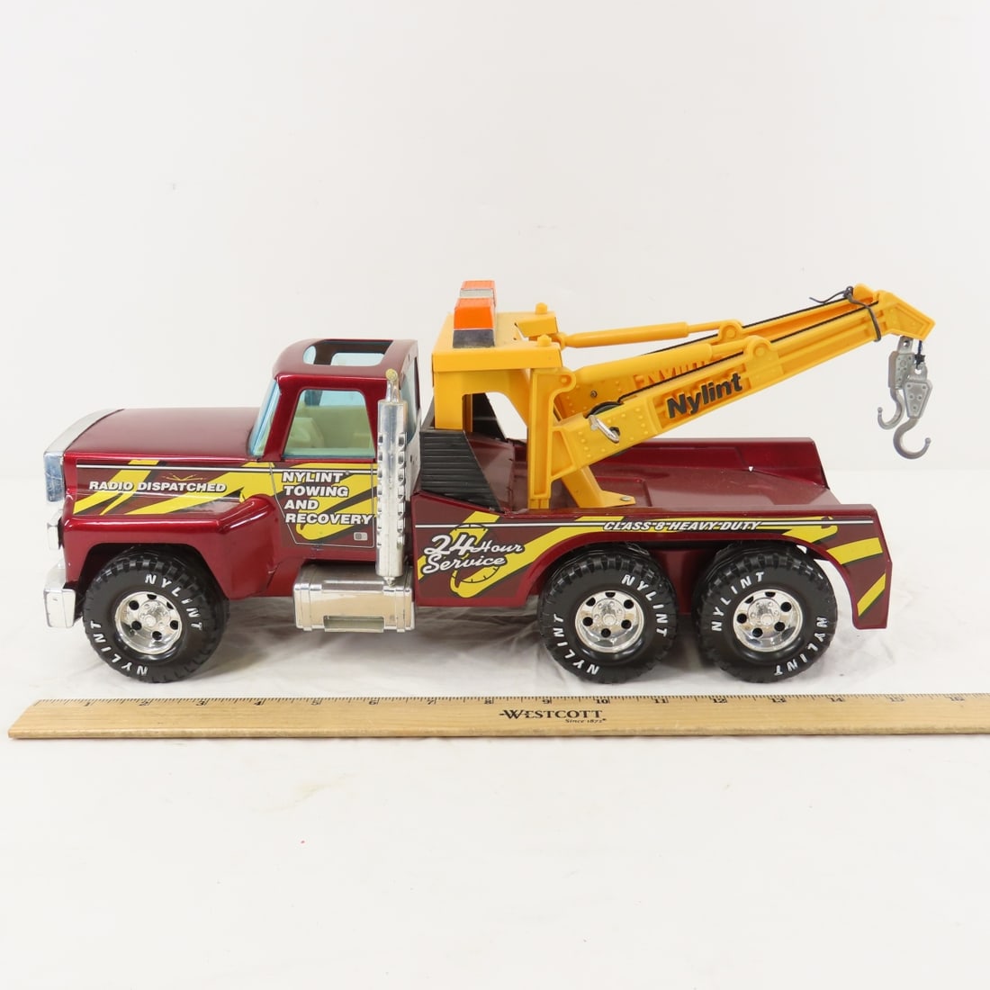 3 Original Nylint Metal & Plastic Tow Trucks - 14