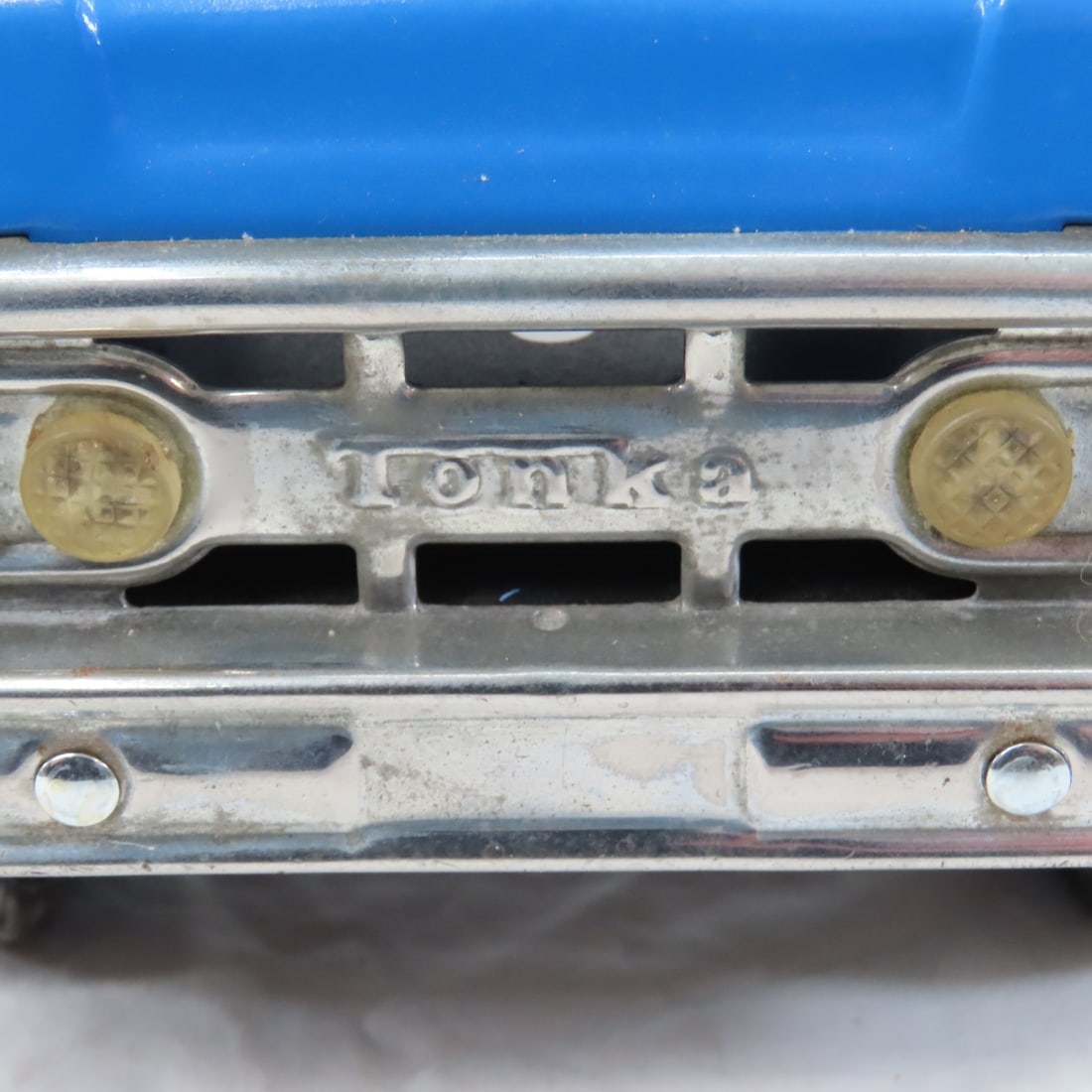 Restored Tonka Truck with Scratch Built Flat Bed - 13