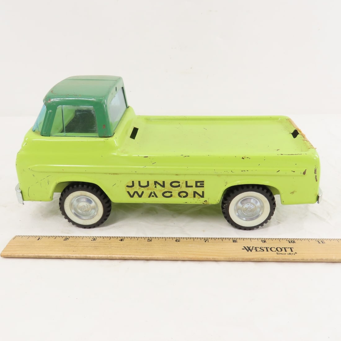 2 1960's Nylint Jungle Wagons & 1 Trailer - 17