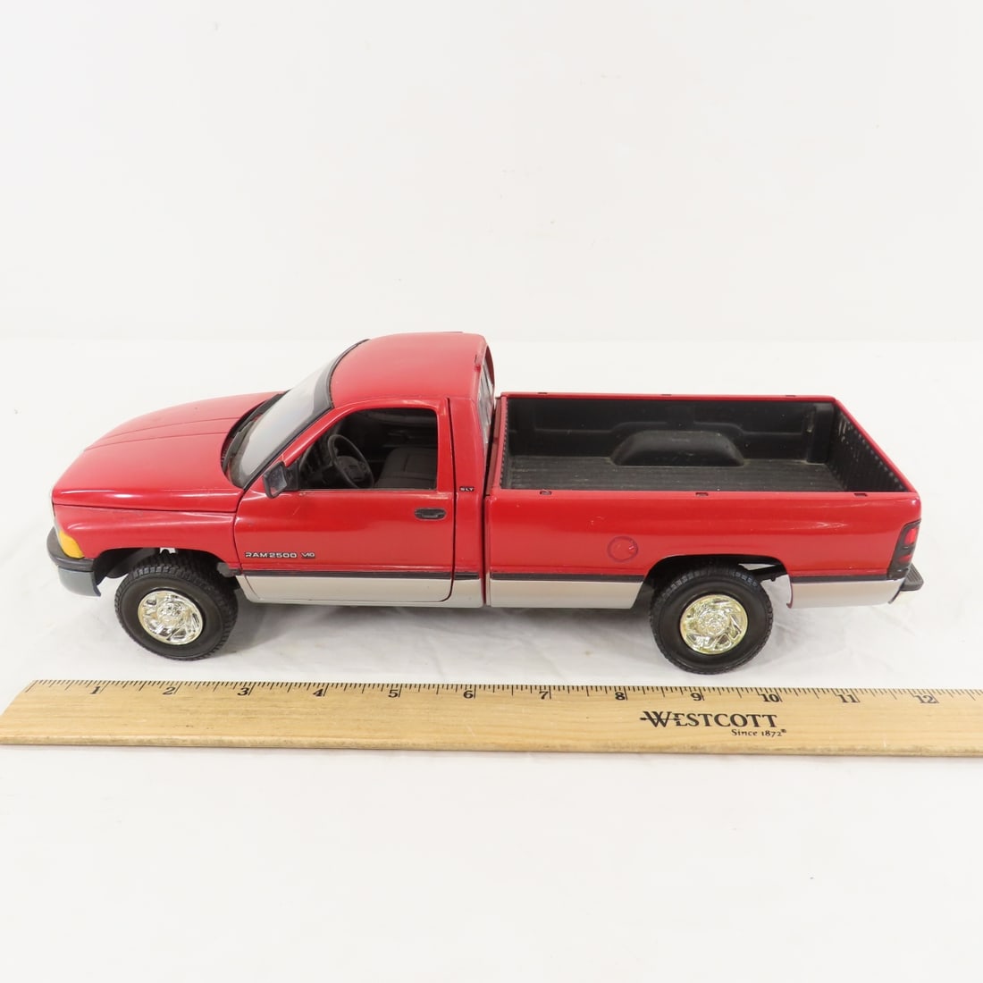 Jaguar, 2 Ferrari & 2 Dodge Truck Diecast - 18