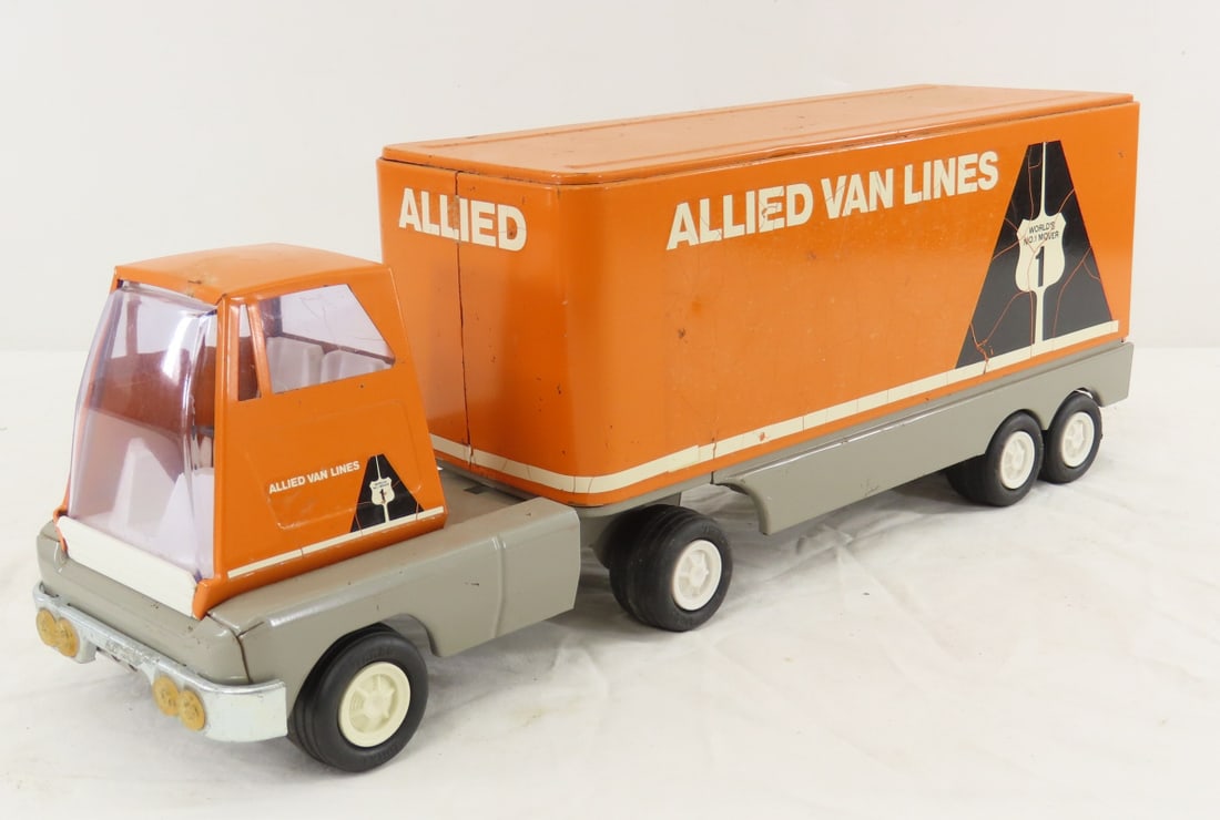 Original Tonka Allied Van Lines Truck & Trailer (1 of 16)