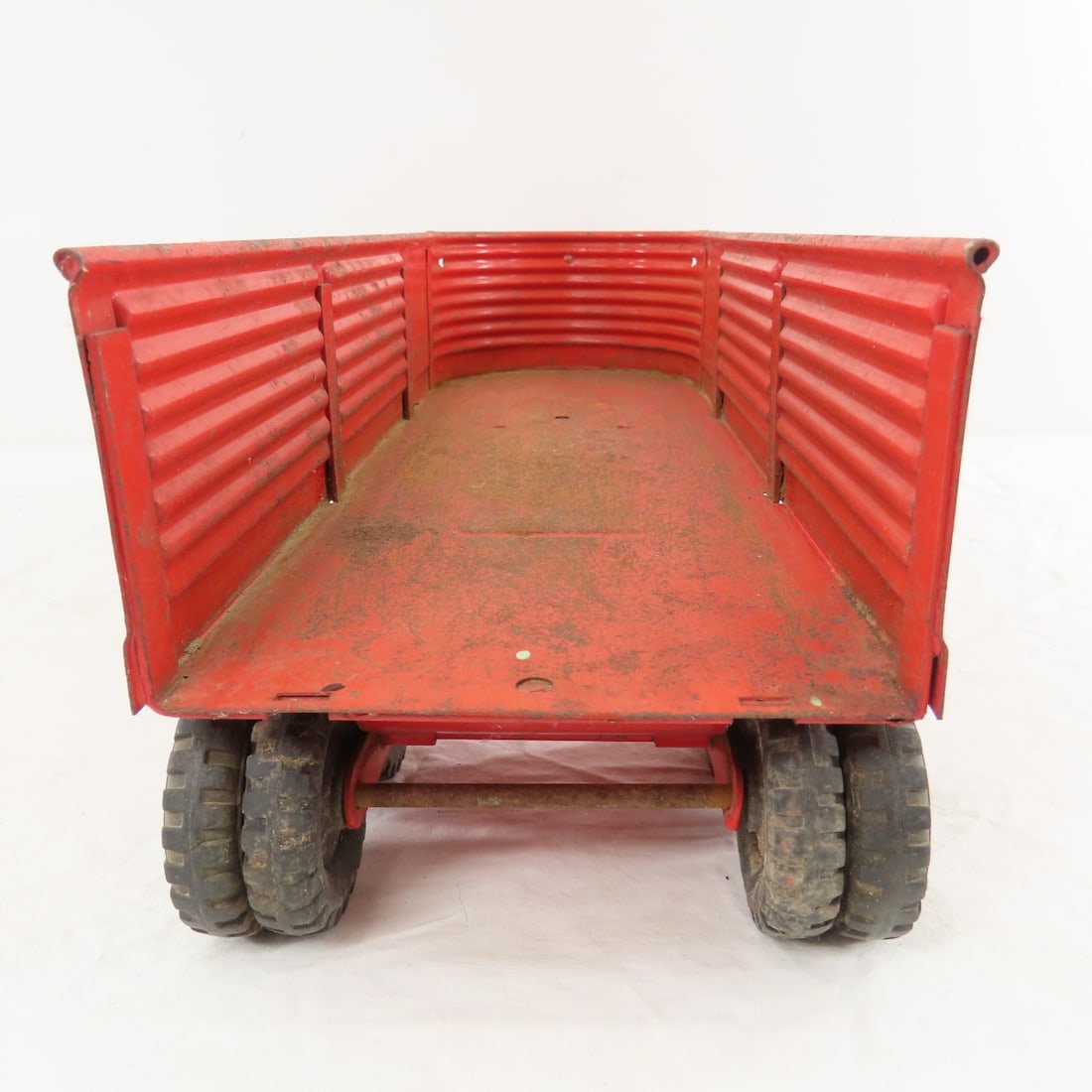 Original Smitty Tractor & Structo Open Trailer - 4