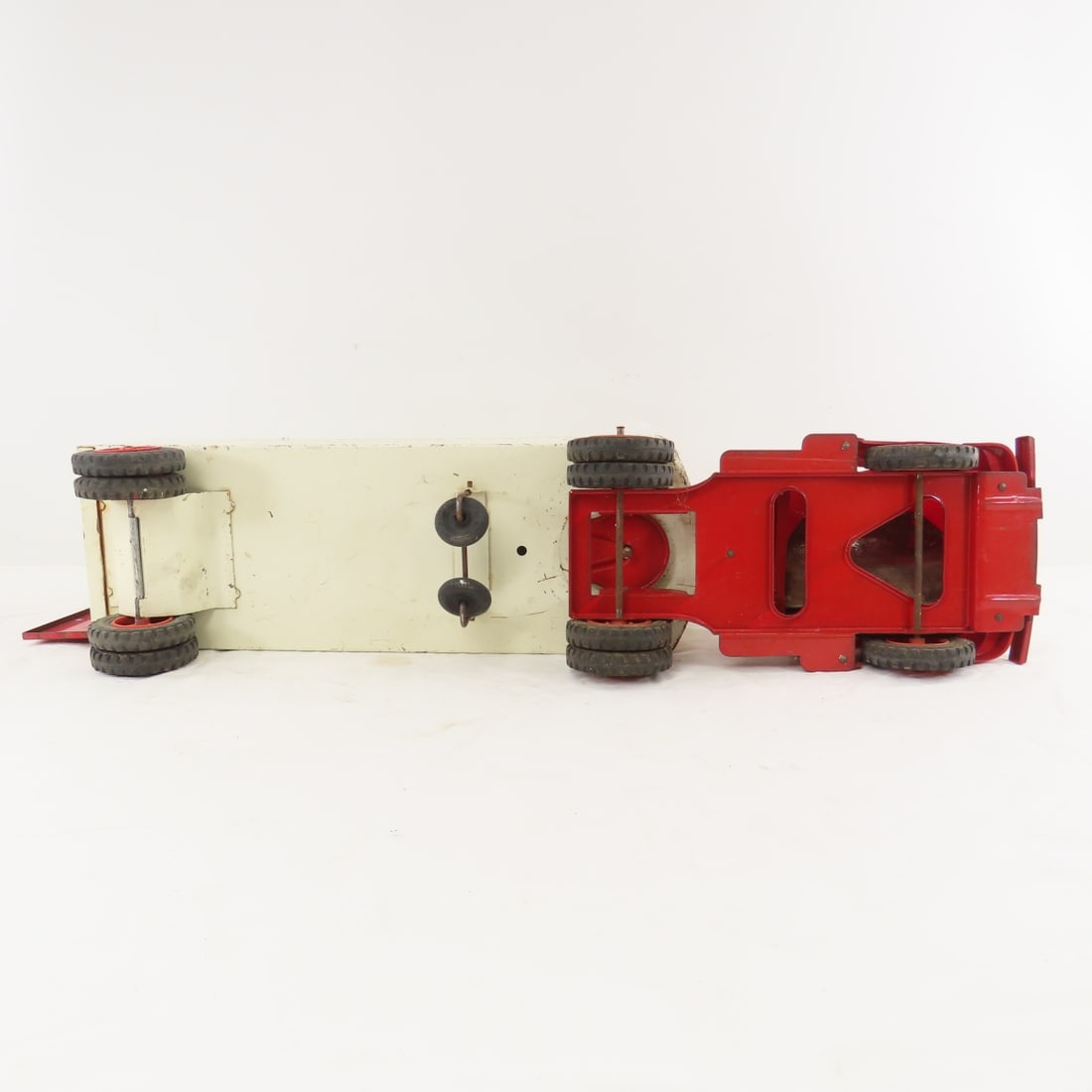 Original Wyandotte Pressed Steel Truck & Trailer - 10