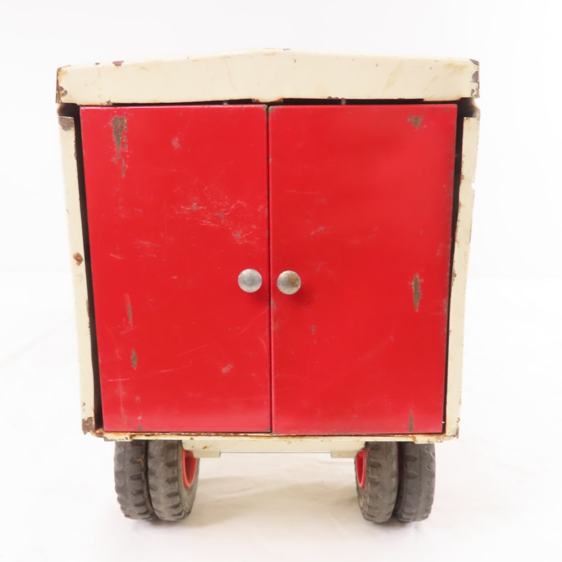 Original Wyandotte Pressed Steel Truck & Trailer - 4