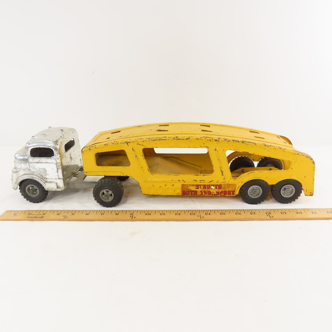 Original Structo Pressed Steel Auto Transport - 2