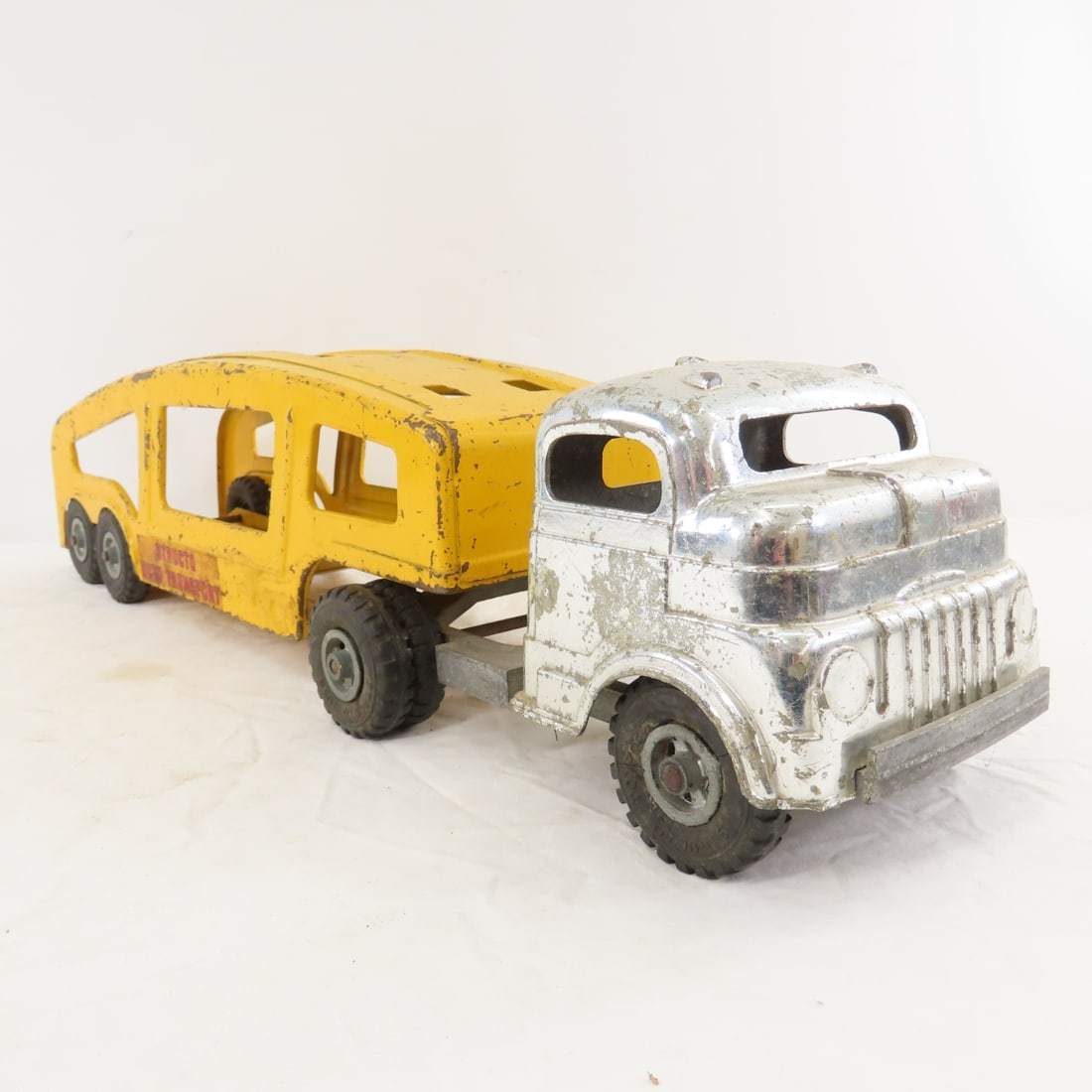 Original Structo Pressed Steel Auto Transport - 7