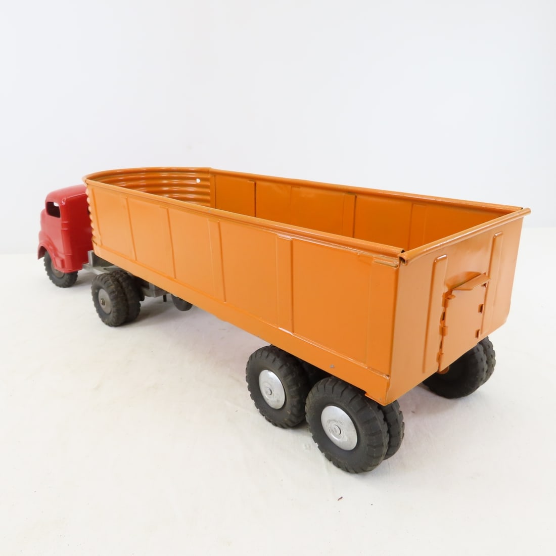 1960's Structo Pressed Steel Truck & Open Trailer - 3
