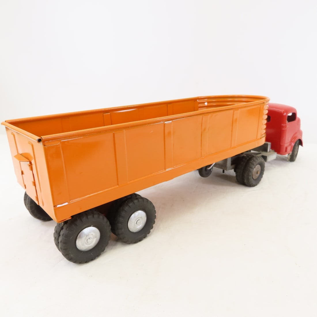 1960's Structo Pressed Steel Truck & Open Trailer - 5