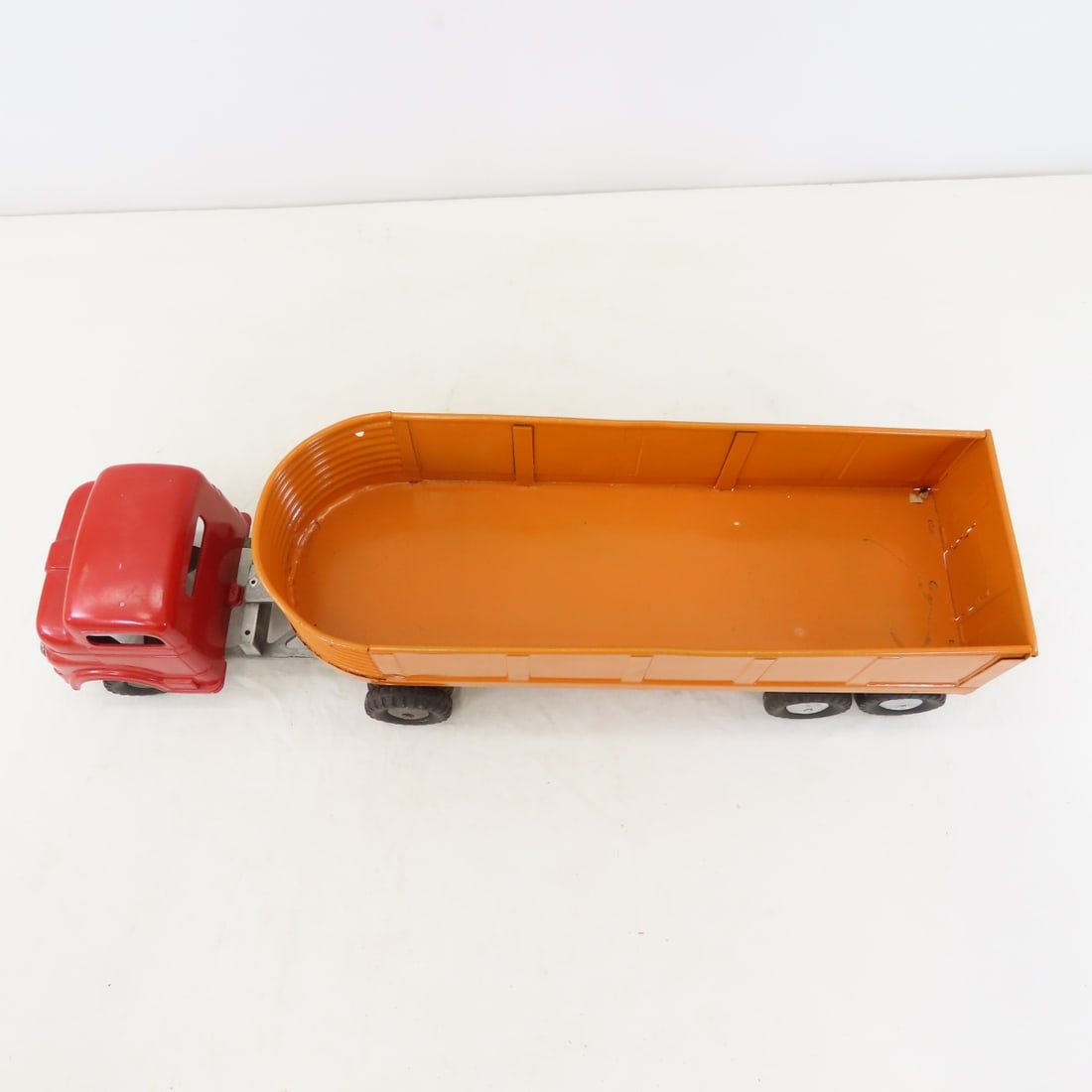 1960's Structo Pressed Steel Truck & Open Trailer - 9