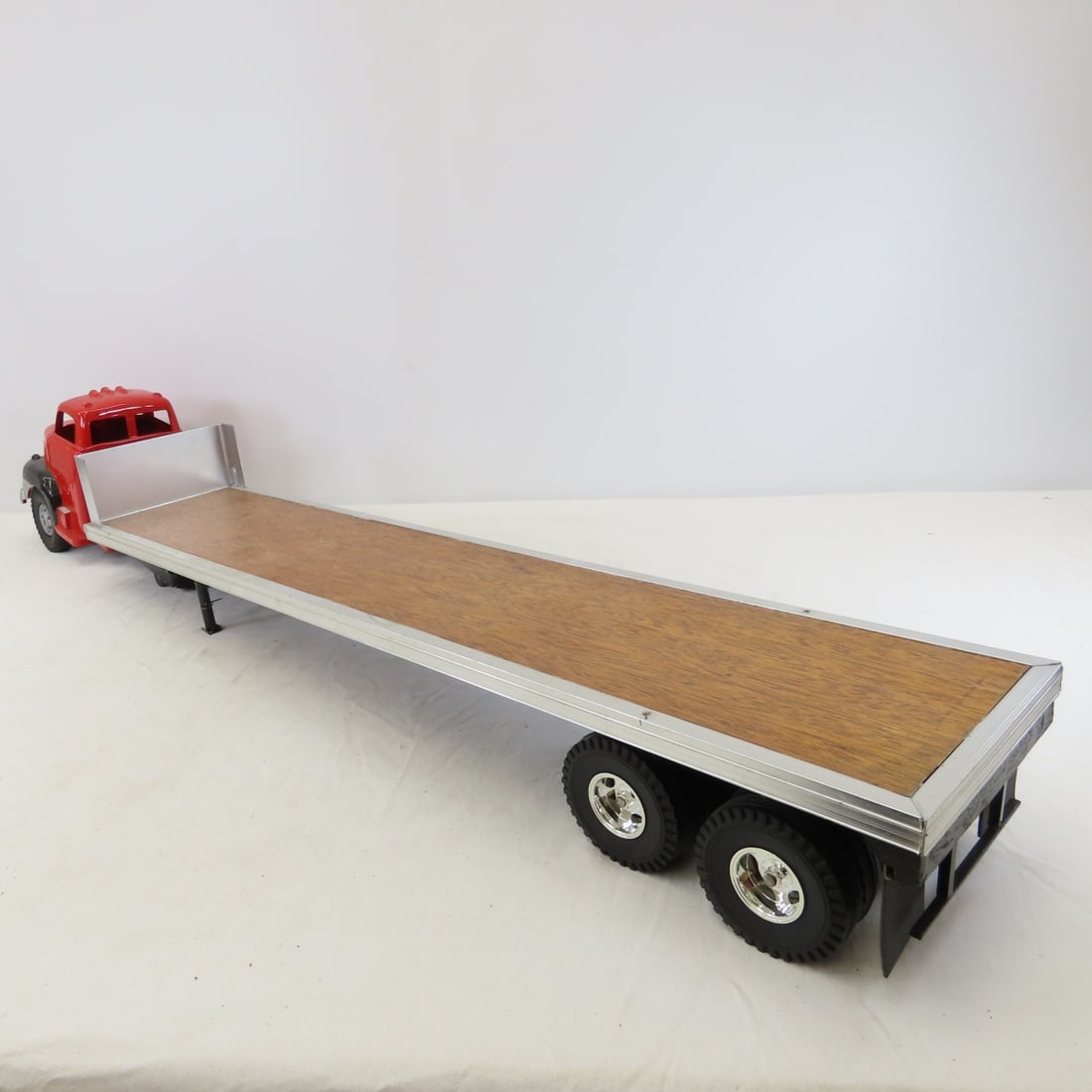 Restored MARX Tractor & Scratch Built Trailer - 3