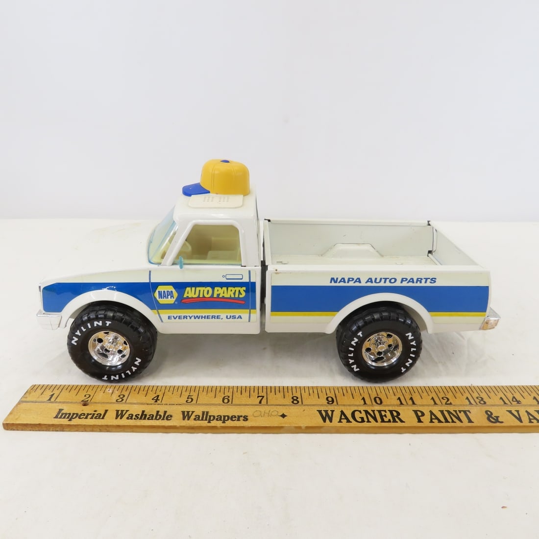 3 Original Nylint Trucks- 2 NAPA and Smucker's - 9